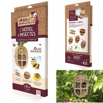 GRAINES DE DÉCOUVERTES HÔTEL A INSECTES